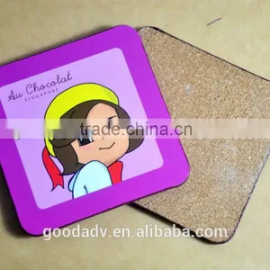 2015 Best Selling Sublimation Wooden Coaster thumbnail-2