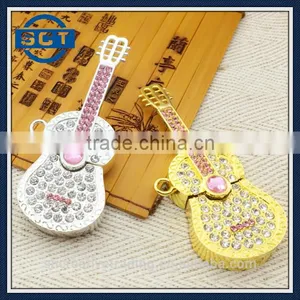 Crystal Guitar USB 2.0 Flash Guitar USB Memory Stick 8GB/16GB/32GB thumbnail-1