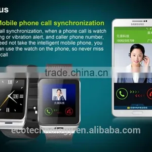 2016 APLUS Best Quality Smart Bluetooth Watch GV18 With NFC Camera SIM Card Smartwatch for IPhone6 Samsung Android Phone Watch thumbnail-5