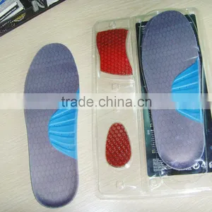EVA Soft Foam Insole Massage Footbed Shock Absorbing Insole 2 Layers Design Insole For Sports Shoes Footbed Manufacturer China thumbnail-2