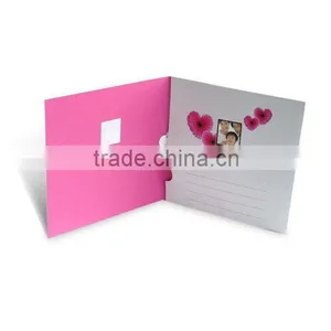 Rechargeable Cardpaper Digital Photo Frame as Birthday Gift thumbnail-1
