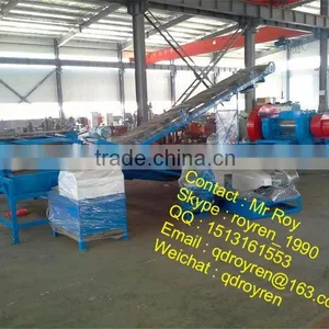 Automatic Waste Tire Recycling Line Plants of Tyres Recycling thumbnail-3