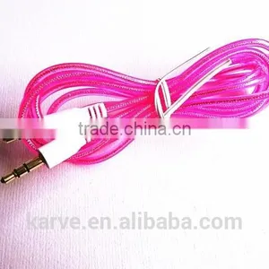 DC3.5 Cable Transparent Cable Data Link Auto Data Link Cable Six Colors thumbnail-5
