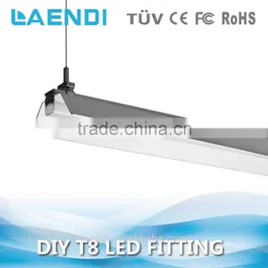 Anti-glare Linear LED T8 Tube Fitting 40W 1.5m thumbnail-2