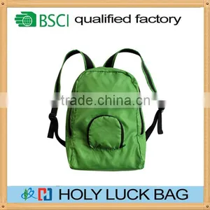 New Fashion Foldable Backpack Customized Double Shoulder Bags HL-PB169 thumbnail-1