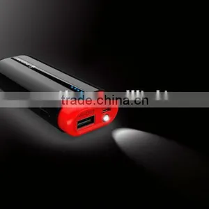 100% Real 4000mAh Capacity Emergency Chargers With 4 LED Power Indicator and Hand Light thumbnail-5
