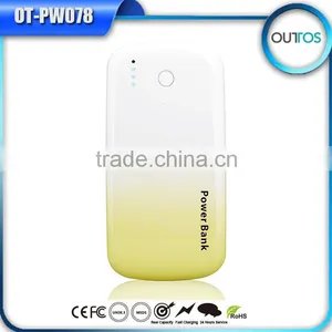 Ultrathin Portable Mobile Charger Slim Move Power Bank 4000mah for Mobile Phones thumbnail-1