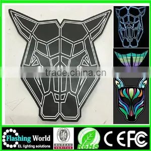 Usa Flashing COSPLAY Merry Christmas Custom Cool Masquerade Masks thumbnail-6