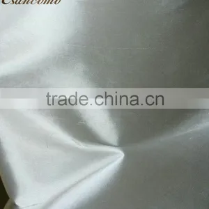 Super White Color Silk Douppioni Upholstery Fabric thumbnail-1