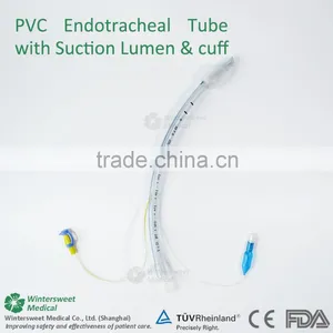 PVC Cuffed Endotracheal Tube With Suction Lumen China Manufacturer thumbnail-1