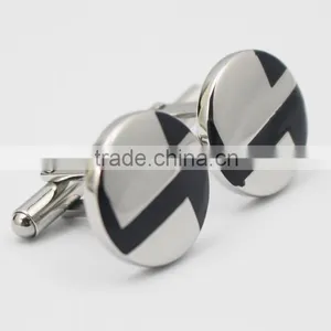 Factory Customize Casual Men Stainless Steel Cufflinks thumbnail-1