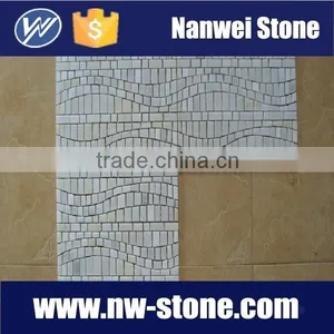 Interior/Exterior Decor Marble/stone Mosaic Tile for Kitchen Room &bathroom Low Price thumbnail-5