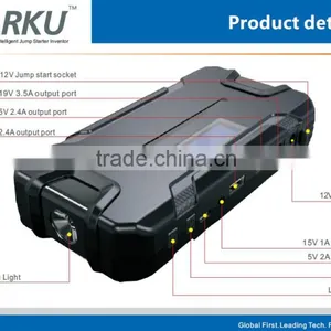 Universal 12V 12000mAh Car Jump Start Multi Function Power Bank Jump Start for Vehicles thumbnail-5