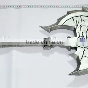 2016 New World of Warcraft Shadowmourne PU Foam Axe, Game Props Cosplay Tools thumbnail-4
