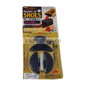 2Packets (8 Caps) Shoe Boot Heel Sole Rubber Cap Repair Protect Protection Kit thumbnail-1