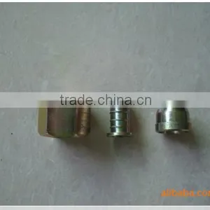 Nylon Tube Three Pieces Iron Connector Pipe Fittings thumbnail-2