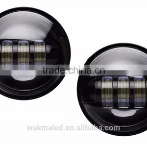 Factory Sales 4-1/2" Motorcycle Motorbike LED Harley Passing Running Driving Fog Lamp Waterproof Headlight for Harley thumbnail-4