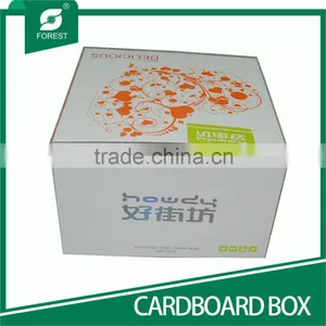 DISPOSABLE PAPER CARDBOARD BOX FOR PACKING CAKES thumbnail-1