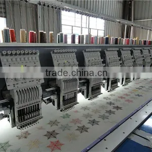 Multi Heads High Speed Flat Embroidery Machine thumbnail-1