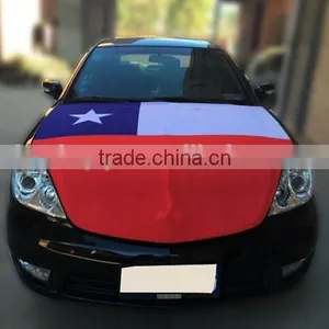 Polyester Car Cover,Chile Car Bonnet Cover,flag Cover for Cars thumbnail-1
