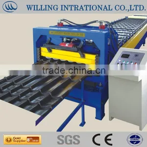Glazed Tile Sheet Forming Machine Roof Tile Making Machine thumbnail-1