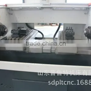 Twin Spindle CNC Lathe TCK6236X2 Double CNC Controller thumbnail-2