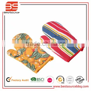 Heat Resistant Gloves for Grilling BBQ Oven Cooking Baking Smoking & Potholder Mitts - Non-Slip - Easy Cleaning - Food thumbnail-1