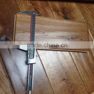 Golden Handscraped Solid Hardwood Floors thumbnail-3
