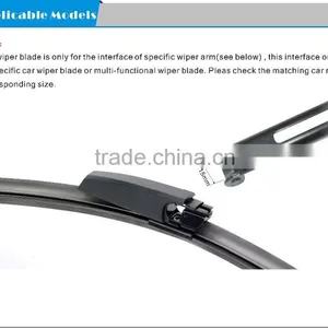 S520 Special A6 A4 Rubber Windshield Wiper Blade thumbnail-3