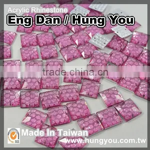 Best Popular Non Hot-Fix Taiwan Round Shape Synthetic Gemstones For Garment Accessories thumbnail-1