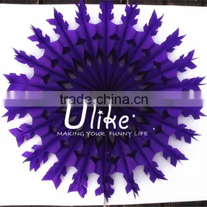 2013 New Party Tissue Honeycomb Fan Handheld Fan Mini Exhaust Fan thumbnail-6