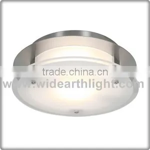 UL CUL Listed Energy Saving Brushed Nickel Modern Hotel Lamp Flushing Ceiling Light Fixture C40691 thumbnail-1