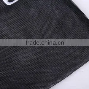 YIWU RODA 100% Polyester Mesh Square Black Embroidery Laundry Bag thumbnail-6