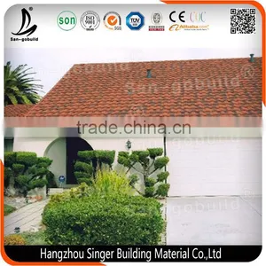 Factory Direct Sell High Quality Roofing Sheet, Al-zinc Stone Coated Metal Roof thumbnail-2