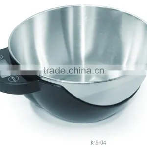 Digital Kitchen Scale With Stainless Steel Bowl,water, Milk, MAX5KG, D=1G thumbnail-1