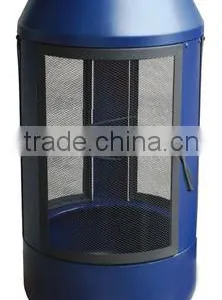 2015 New Collection Outdoor Can Fire Pit Iron Fire Pit With Water Transfer Paint thumbnail-3