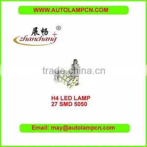 Car H4 LED Headlight Bulbs 27SMD5050 thumbnail-1