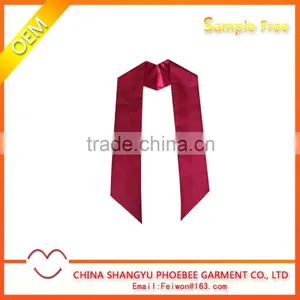 Wholesale Red Shiny Satin Plain Stoles thumbnail-1