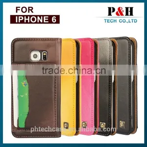 New Arrival Original Genuine Leather Case for Iphone 6, for Iphone 6 Leather Case thumbnail-2