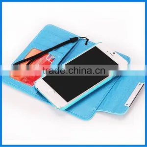2 in 1 Book Style Manufacturer Wholesale With Screen Portector Leather Mobile Phone Case for Iphone 6 thumbnail-2