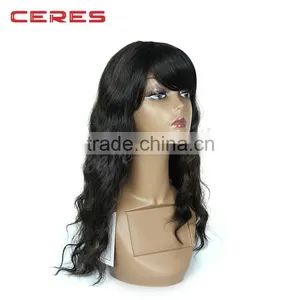 High Quality Popular Modern Style Natural Wave Long Length Wavy High Temperature Resistant Matte Finish Synthetic Wig thumbnail-5