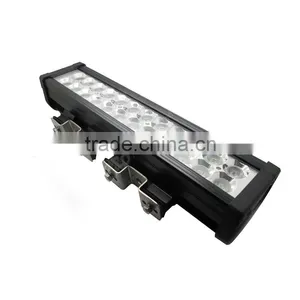 Sale! 14" 72W Offroad LED Work Light Bar Flood Beam SUV Driving Lamp Double Row thumbnail-3