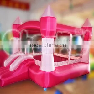 Pink Indoor Used Inflatable Bouncy Castle Inflatable Jumping House for Children Quality Choice thumbnail-1