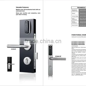 Waterproof Key Card Locks/hotel Lock /IC Hotel Lock (promotion) thumbnail-2
