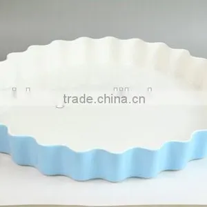 New Products China Supplier Dishes Plates Ceramic Colorful Bakeware Set thumbnail-3