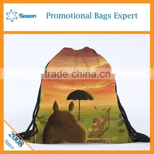 Kids Cartoon Picture of School Bag Eco Shopping Bag Printed Shopping Bags Supplier's Choice thumbnail-3