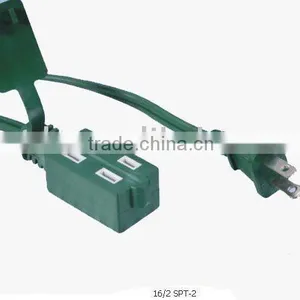 UL Indoor Extension Cord 1-15P TO 1-15R Parallel Cord 125V thumbnail-1