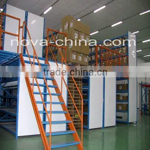 Platform Mezzanine Racking Shelving Pallet Racking Support Mezzanine Floor thumbnail-2