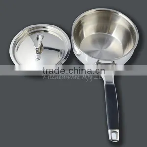 SS18/8 Stainless Steel Kitchen Cooking Saucepan thumbnail-1