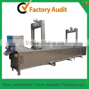 Continuous Commercial Electric Deep Oil-water Fryer for Hot Sale thumbnail-4